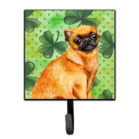 Carolines Treasures Small Brabant Griffon St.Patricks Leash or Key Holder BB9841SH4